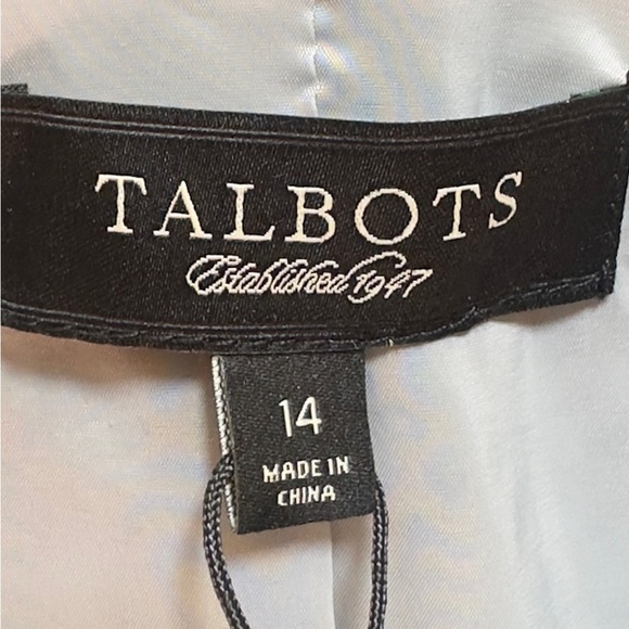 TALBOTS NWT Women's Light Gray Blazer - Picture 5 of 8